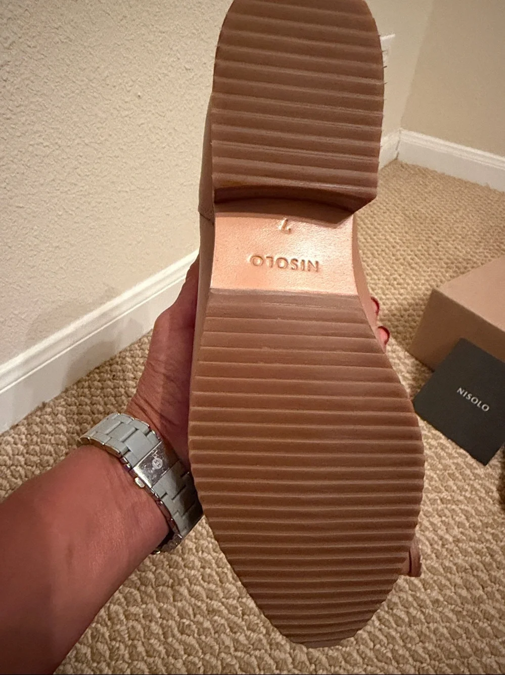 Nisolo Tan Boots. NEW with tags box and dust bags . Size 7